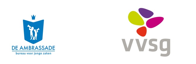Logo's VVSG en De Ambrassade